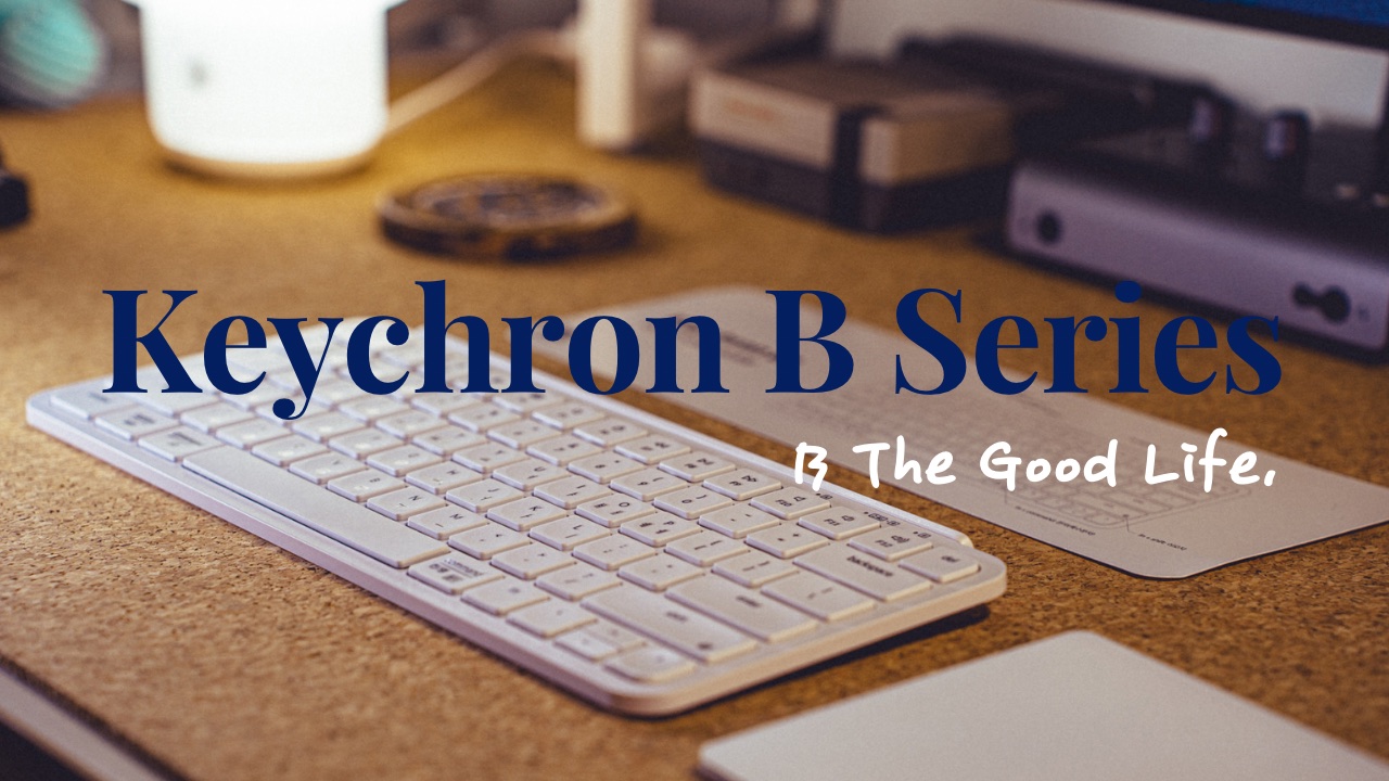 이렇게 가벼운데 무슨 기능이 이렇게 많아? | 완벽한 사무용 펜타그래프 키보드 | B시리즈 |B Series 키크론 Keychron